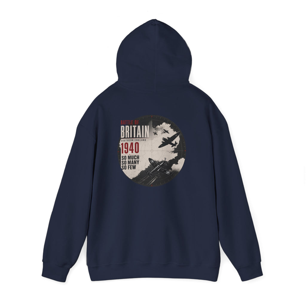 Battle of Britain 1940 Hoodie – Retro Battle of Britain Graphic Sweatshirt