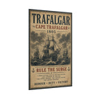 Battle of Trafalgar 1805 — British Victory Broadside Fine Art Poster