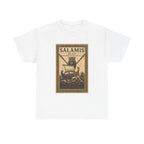 Salamis Ancient Ship Illustration Tee | Nautical History, Vintage Poster Style